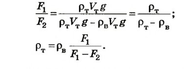 Гидростатическое взвешивание в физике - формулы и определения с примерами