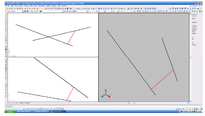 Черчение в AutoCAD с примерами