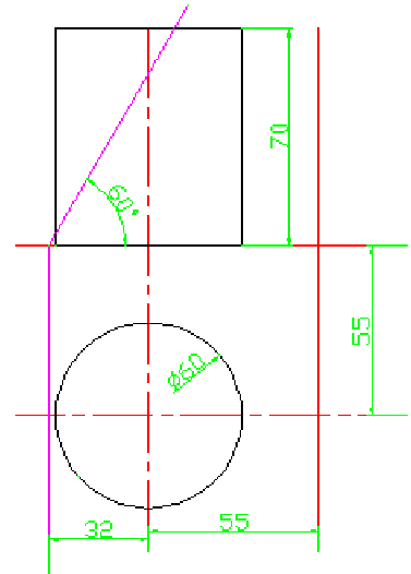 Черчение в AutoCAD с примерами