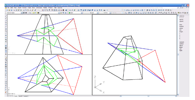 Черчение в AutoCAD с примерами