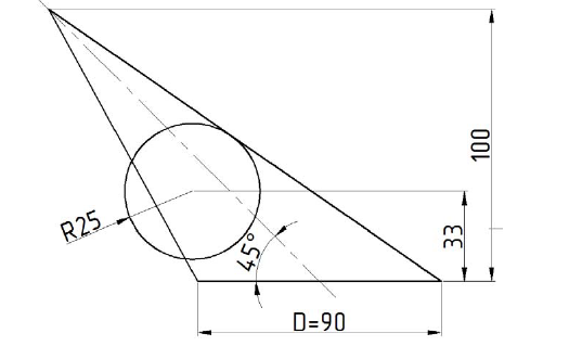 Черчение в AutoCAD с примерами