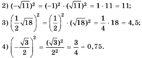 Квадратные корни - определение и вычисление с примерами решения