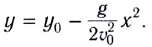 Движение горизонтально брошенного тела в физике - формулы и определение с примерами