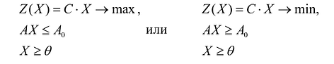 Линейное программирование - основные понятия с примерами решения