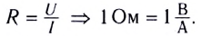 Закон Ома для однородного участка электрической цепи - формулы и определение с примерами