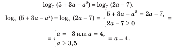 Логарифмические уравнения и неравенства с примерами решения