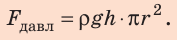 Сила давления в физике и единицы давления - формулы и определения с примерами