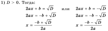Квадратные уравнения - определение и вычисление с примерами решения