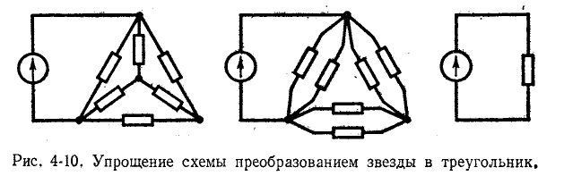 Преобразование схем электрических цепей