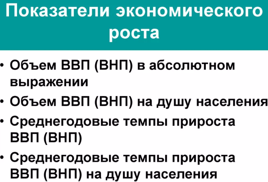 Факторы и показатели экономического роста - концепция и сущность