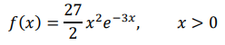 Непрерывная случайная величина 𝜉 имеет плотность распределения вероятностей 𝑓(𝑥). Для случайной величины 𝜉 найти: а) функцию распределения