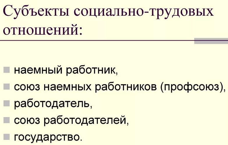 Трудовые отношения в фирмах - определение, субъекты, объекты и практика мотивации