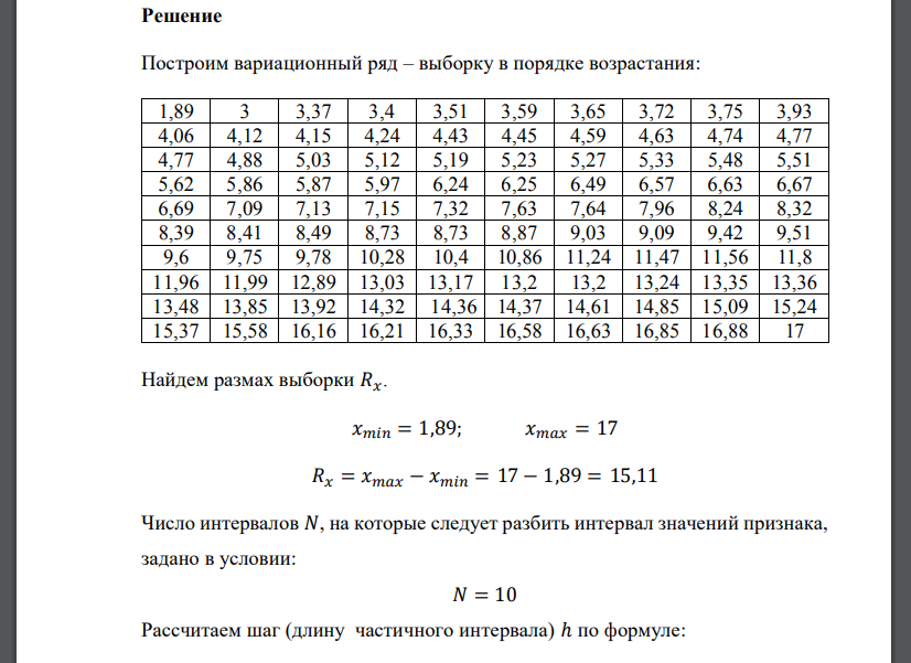 Построить гистограмму, найти 𝑓(𝑥), найти 𝑃(5,7 < 𝑥 < 14,1)