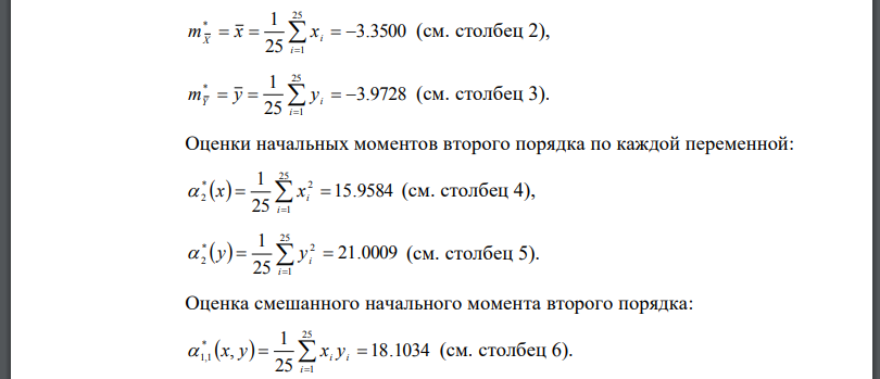 Двухмерная выборка: По выборке двухмерной случайной величины: – вычислить точечную оценку коэффициента корреляции; – вычислить интервальную оценку коэффициента корреляции проверить