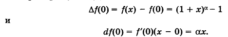 Дифференциал функции с примерами решения