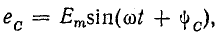 Синусоидальные Э.Д.С. и ток
