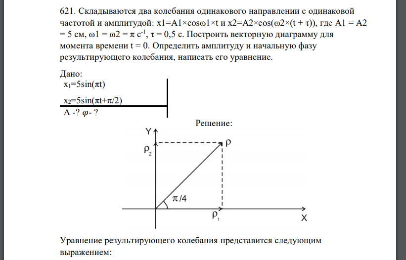 сложение двух колебаний одного направления. складываются 2 гармонических колебаний 1 направления. складываются два гармонических колебания перпендикулярно. гармоническое колебание, описываемое уравнением x   2sin – ( t – π/2). глубина зоны заражения первичным и вторичным облаками.