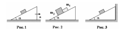 Два соприкасающихся бруска соскальзывают с наклонной плоскости (рис.2) Масса первого бруска m1 = 2 кг, а второго
