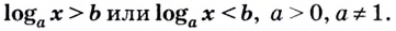 Логарифмические уравнения и неравенства с примерами решения
