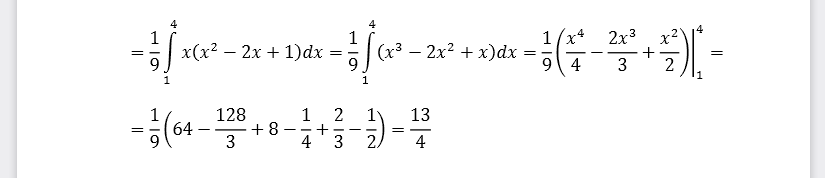 Непрерывная случайная величина X задана плотностью распределения вероятностей  fx