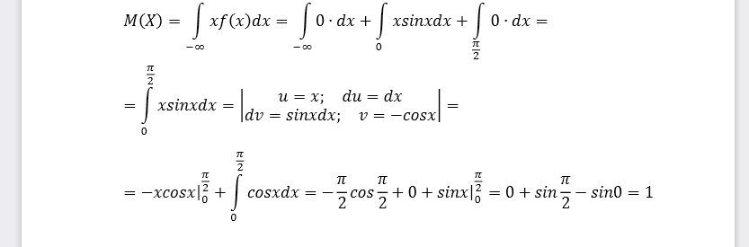 Дана функция распределения 𝐹(𝑥) случайной величины 𝑋. Найти:1) Параметр 𝐴.2) Функцию 𝑓(𝑥). 3) Математическое ожидание и дисперсию