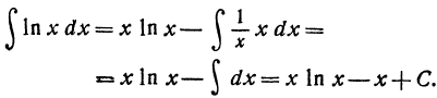 Неопределённый интеграл - определение с примерами решения