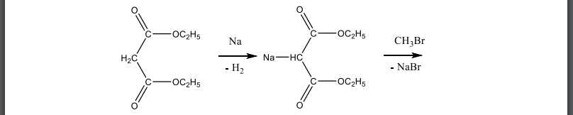 На основе малонового эфира получите кислоты в изомасляную. Назовите соединения по заместительной номенклатуре.