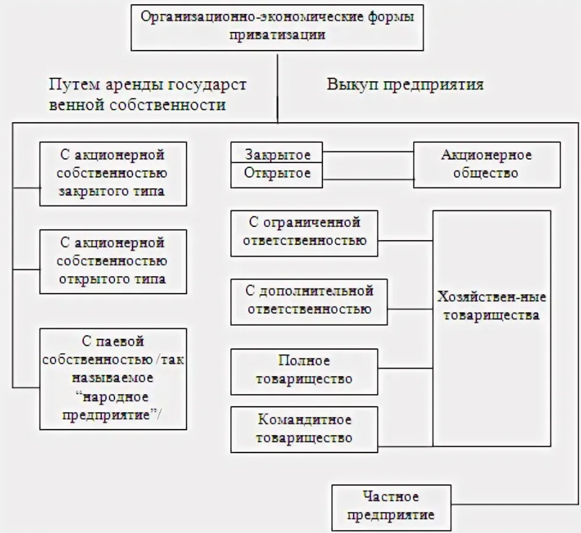 Приватизация - концепция, определения, принципы и подходы