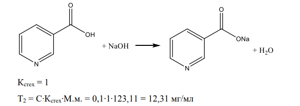 количественное определение карбоксильная группа. приготовить раствор натрия гидроокиси 5%. 1 м раствор натрия гидроксида. ацетилсалициловая кислота и гидроксид натрия. 1 м раствор натрия гидроксида.