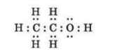 Запишите электронную формулу молекулы этилового спирта С2Н5ОН. Какая связь в данной молекуле наиболее полярна