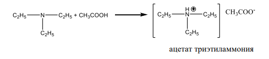Сравните основные свойства следующих соединений: аммиак, триэтиламин, ацетанилид, анилин, N,N-диметиланилин. Приведите обоснование, графически покажите распределение электронной плотности