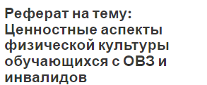 Курсовая работа по теме Тысяча движений для здоровья по методике Н.М. Амосова