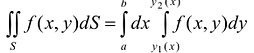 Кратный интеграл - определение с примерами решения