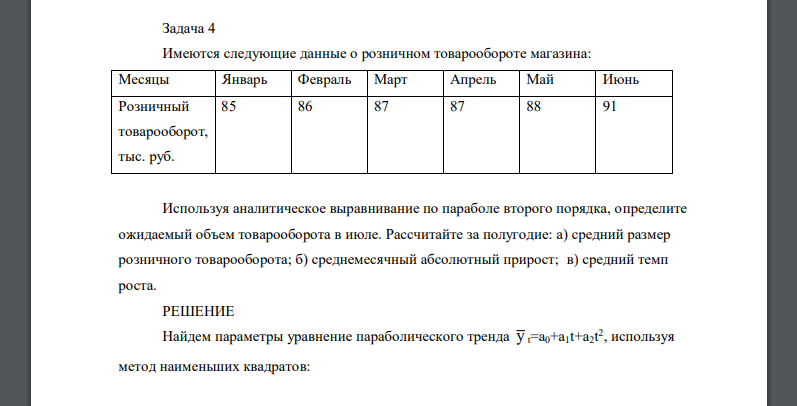 Товарооборот Розничного Магазина Товарооборот Розничного Магазина