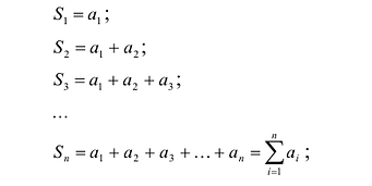 Ряды в математике - определение с примерами решения