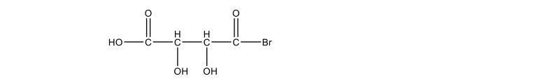 Напишите структурные формулы всех изомерных органических соединений состава С4Н5BrО5. Назовите эти соединения