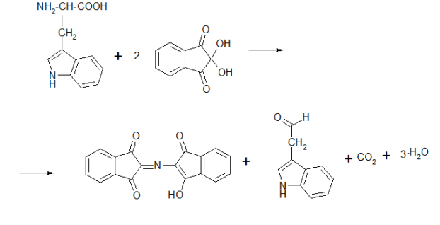 Напишите формулу строения заданной α-аминокислоты, исходя из строения радикала. К какому типу аминокислот она относится? С помощью, каких цветных реакций можно открыть эту аминокислоту