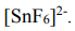 Напишите формулу комплексного соединения, в котором комплексообразователь – Sn4+, лиганды – ионы фтора. Координационное число комплексообразователя 6. Во внешнюю координационную сферу включите либо ионы NO3 - , либо ионы рубидия