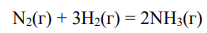 Определите скорость химической реакции N2(г) + 3Н2(г) = 2NH3(г) при исходных концентрациях [N2] = 2 моль/л и [H2] = 8 моль/л и в момент времени, когда концентрация азота уменьшилась на 10%