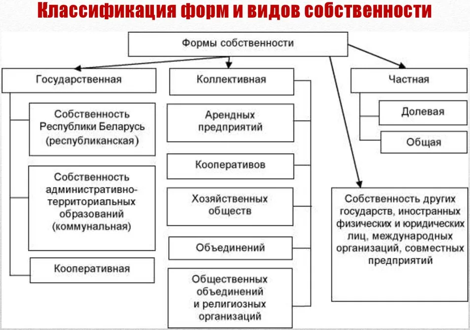 В рф существует собственность. Формы собственности в Казахстане. Классификация форм собственности. Понятие типы и формы собственности. Формы собственности в экономике схема.