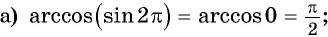 Арксинус, арккосинус, арктангенс и арккотангенс числа с примерами решения