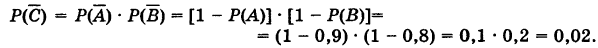 Теоремы сложения и умножения вероятностей - определение и вычисление с примерами решения