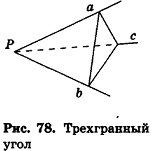 Грани и вершины треугольника