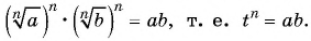 Корень n-й степени из числа и его свойства с примерами решения