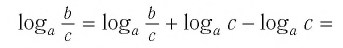 Логарифм - формулы, свойства и примеры с решением