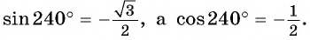 Определение синуса и косинуса произвольного угла с примерами решения
