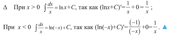 Интеграл и его применение с примерами решения