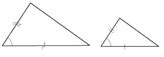 Свойства углов подобных треугольников
