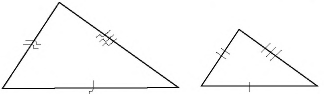Подобие треугольников - признаки и свойства с доказательствами и примерами решения
