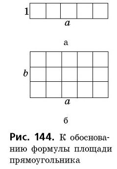 теорема площадь прямоугольника 8 класс